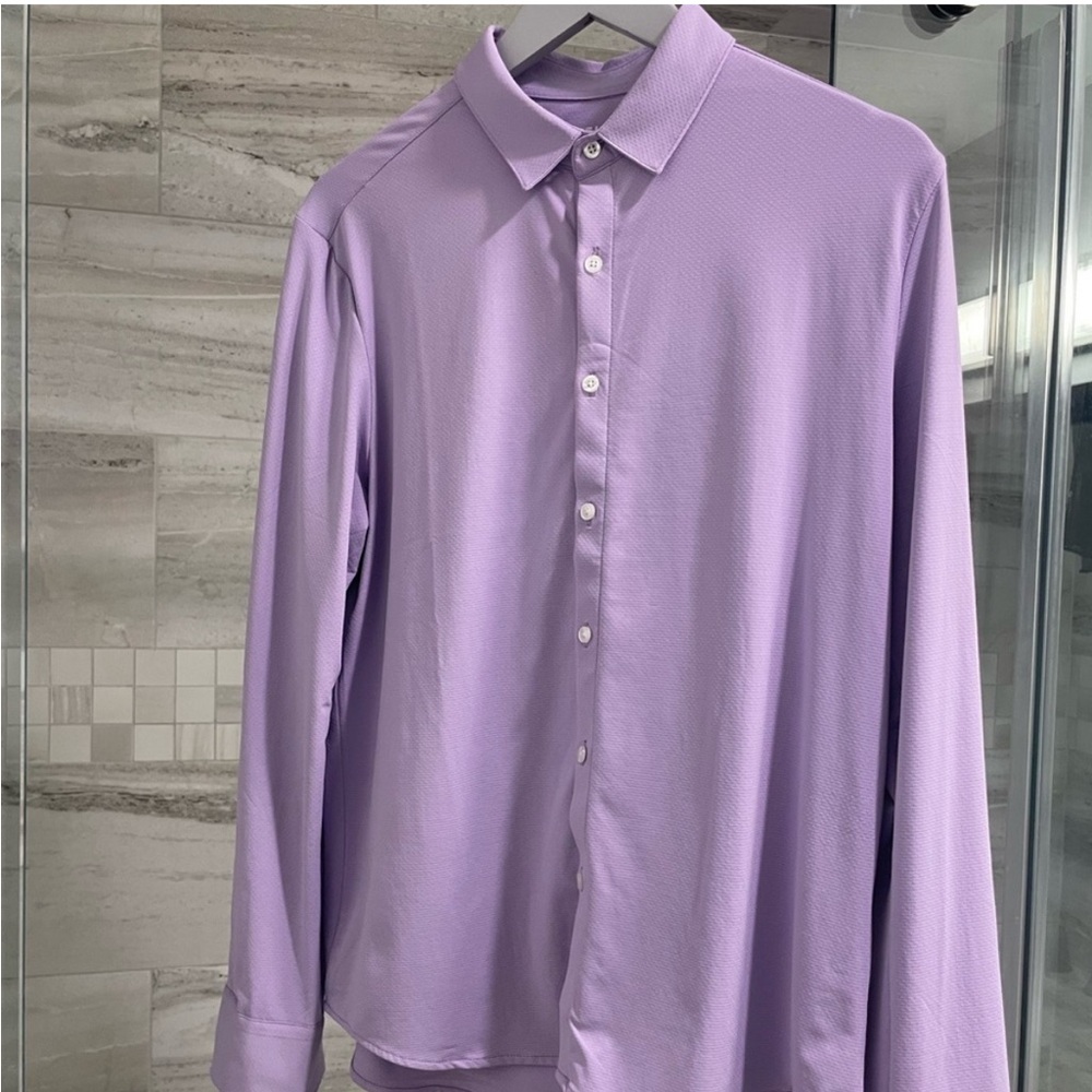 Barbell apparel motive dress shirt